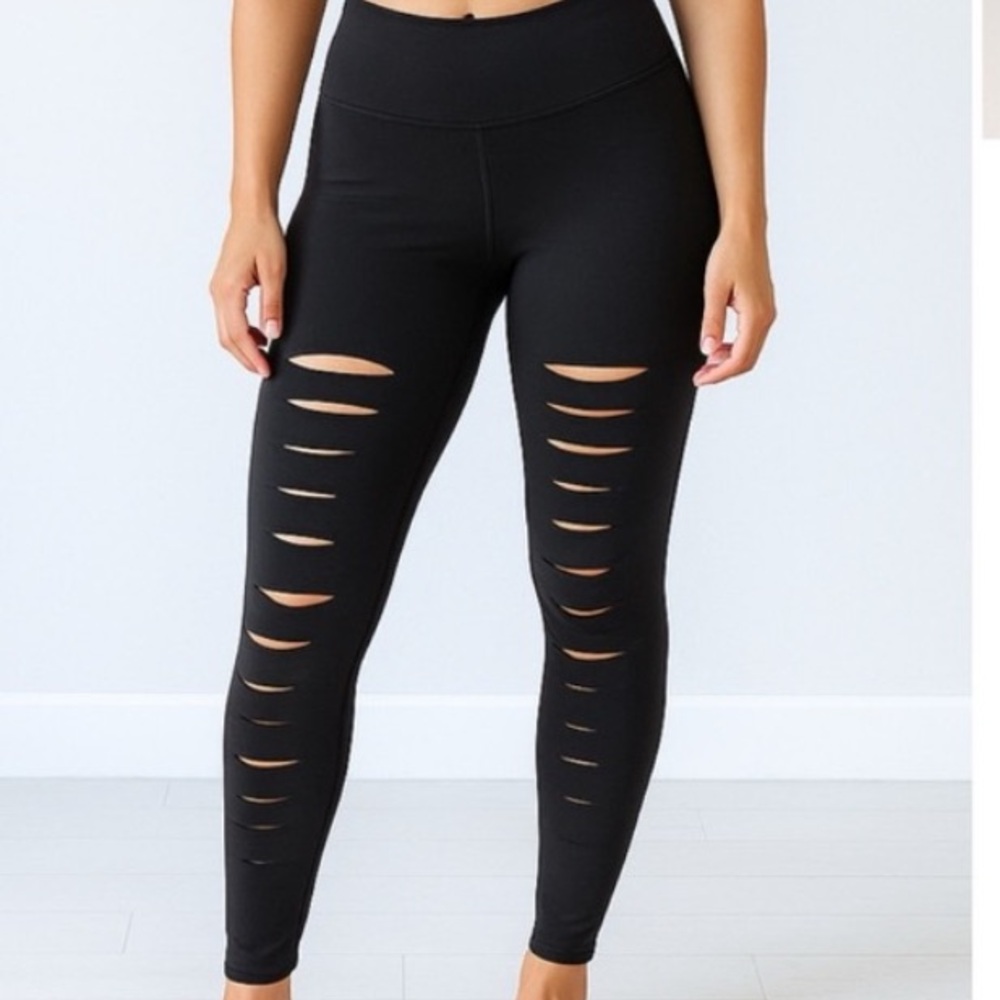 90 Degree by Reflex High-Waisted Cut-Out Leggings